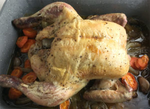 Dry Brined Roast Chicken