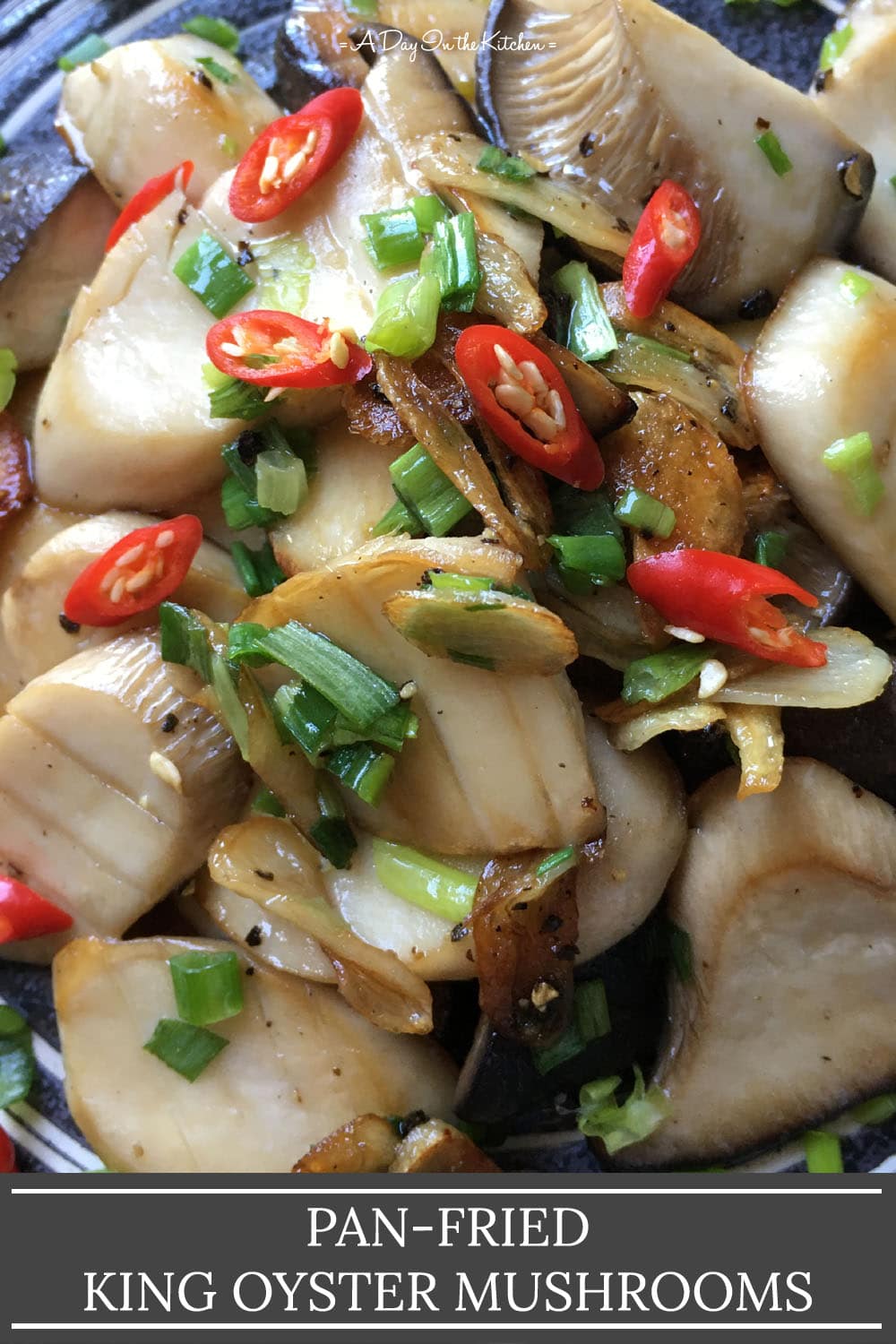 Pan Fried Oyster Mushrooms - Give Recipe